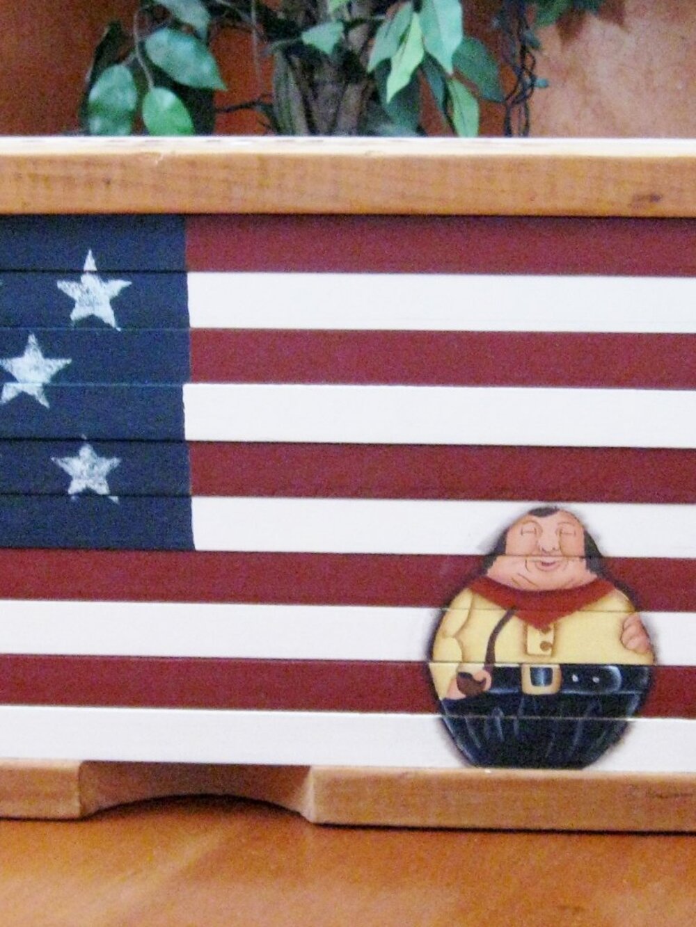Cigar Lounge Decor Vintage Tobacco Leaf Dryer Storage Country Club Folk Art